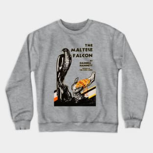 The Maltese Falcon Novel Cover Crewneck Sweatshirt